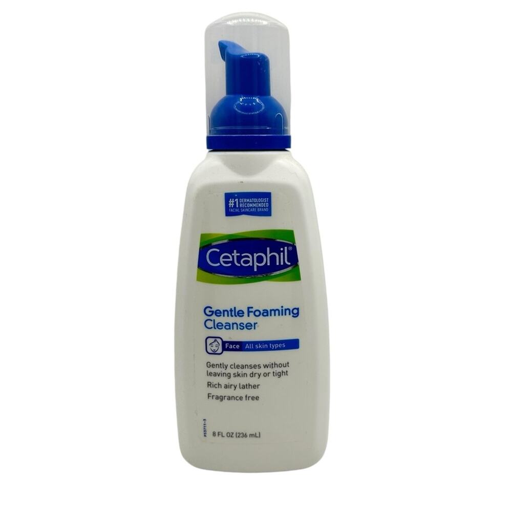Cetaphil Gentle Foaming Cleanser 8 oz Frangrance Free